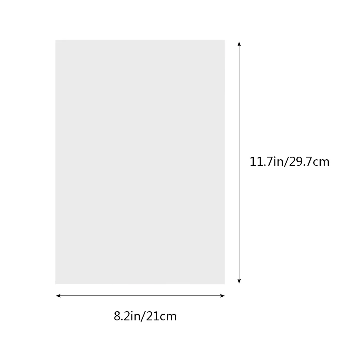 50Sheets A4 230G White Premium Eco-Friendly Art Craft Paper for DIY Handmade Projects School Stationery Printing Typing Folding