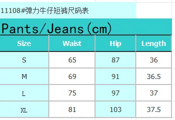 Damesjeans met gescheurde ruwe rand en schedelprint, punkstijl, zelfkrullende, gewassen denim shorts