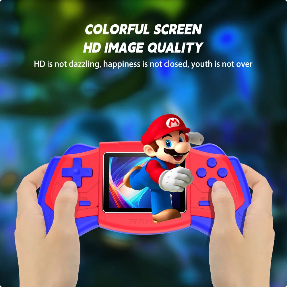 S3 Handheld Game Console With HD Screen And 520 Retro Games Arcade Machine For Kids Mini Electronic Machine Xmas Gift Game Box