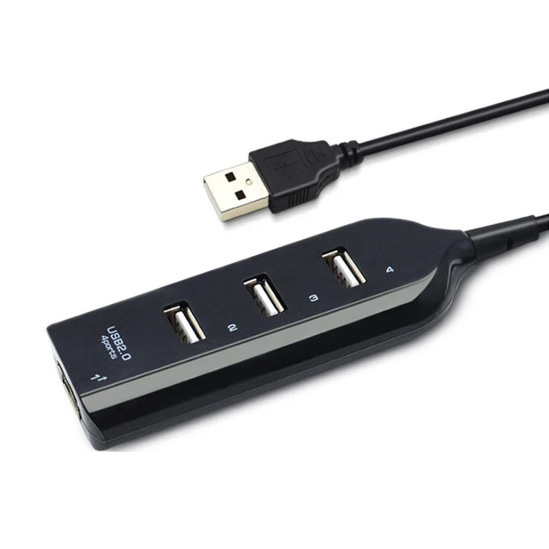 Multi Port Extender USB  Fast Charging 4-Port HUB Data Cable 1/4 Hub  Charging Extension Cable