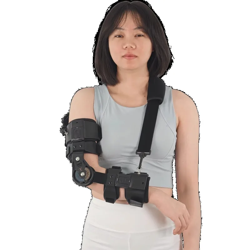 Adjustable orthopedic elbow protector orthopedic fixator bracket for arm fracture fixation
