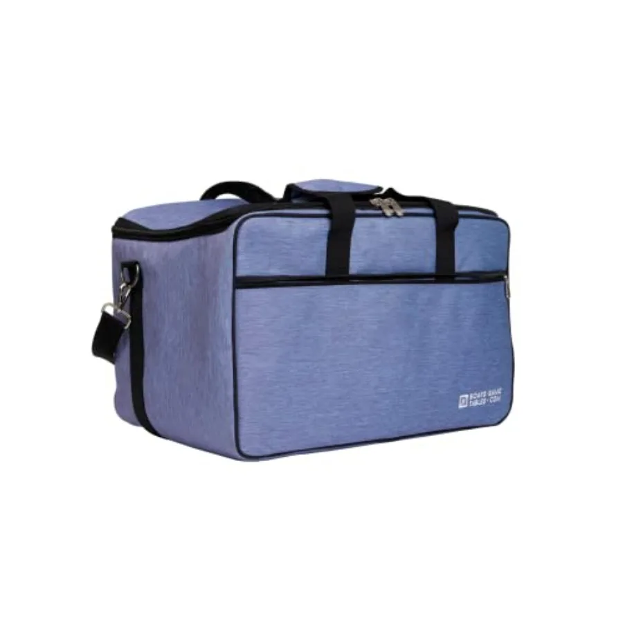 

Board Game Bag - Fits 7 Standard Boxes - Carry With Backpack/Shoulder Strap/Luggage Slip - Padded For Protection - Duffle Bag F