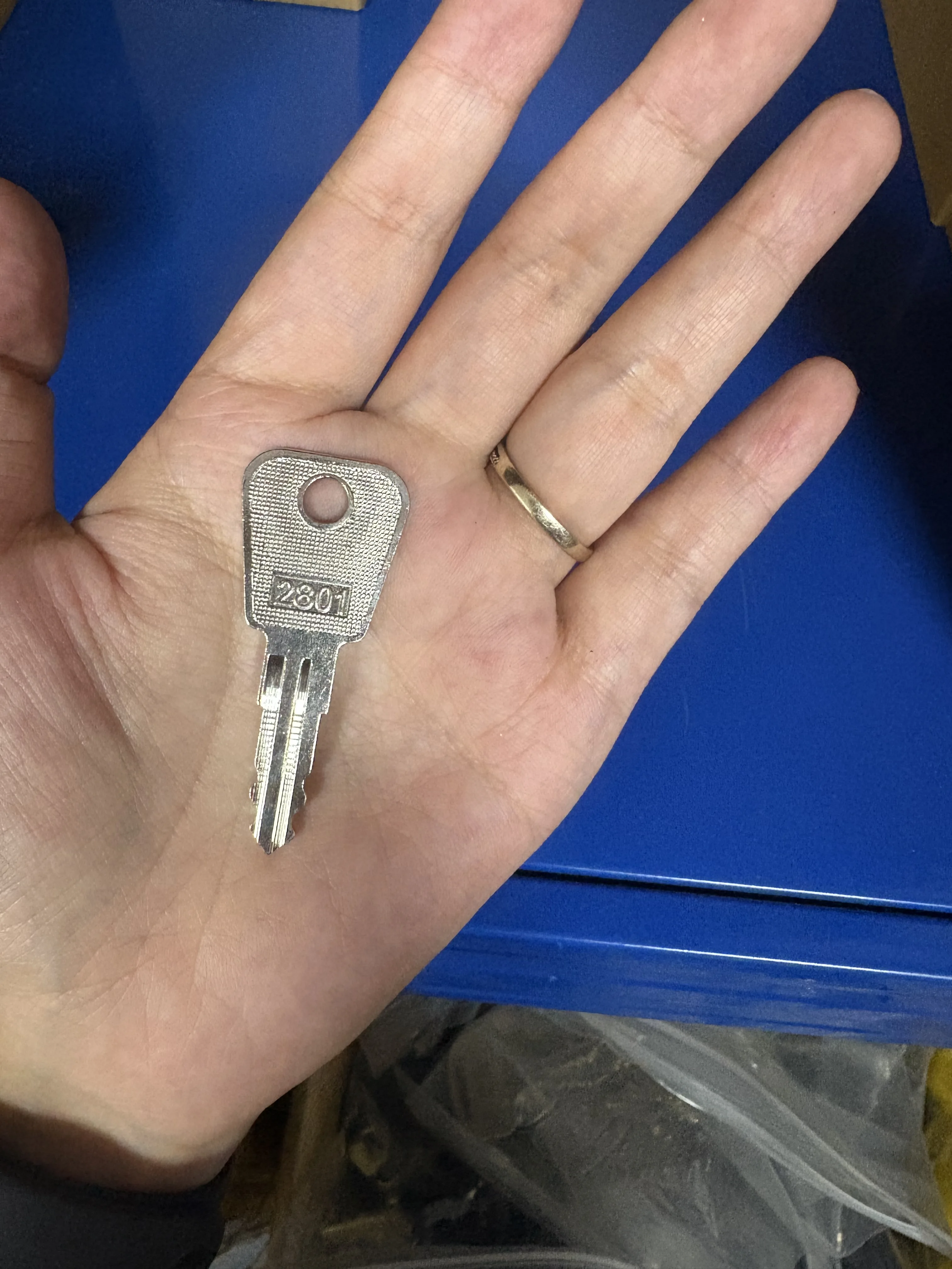 10PCS Elevator Door Key for Mitsubishi Elevator Lock 2801