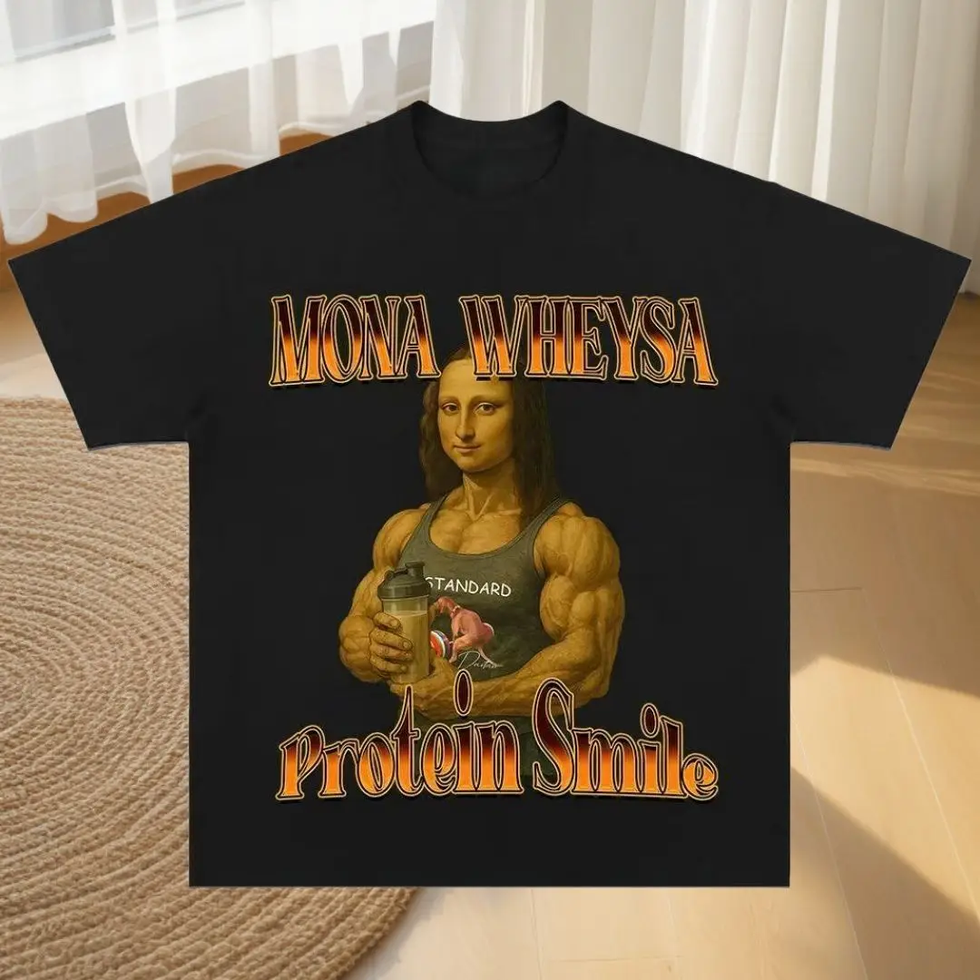 

Мужская спортивная футболка с короткими рукавами для фитнеса и тренировок, персонализированный топ с принтом, мужская и женская повседневная и удобная футболка