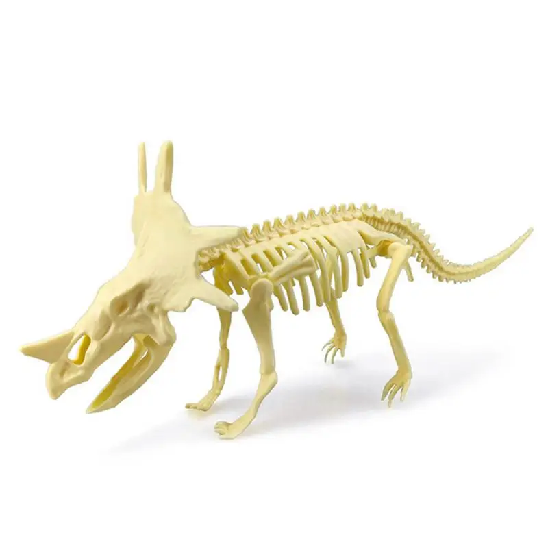 7 Pieces Dinosaur 3D Puzzle Dinosaur Puzzle Skeleton Bone Model Kits To Build For Adults Skeleton Animals DIY Dinosaur Puzzle