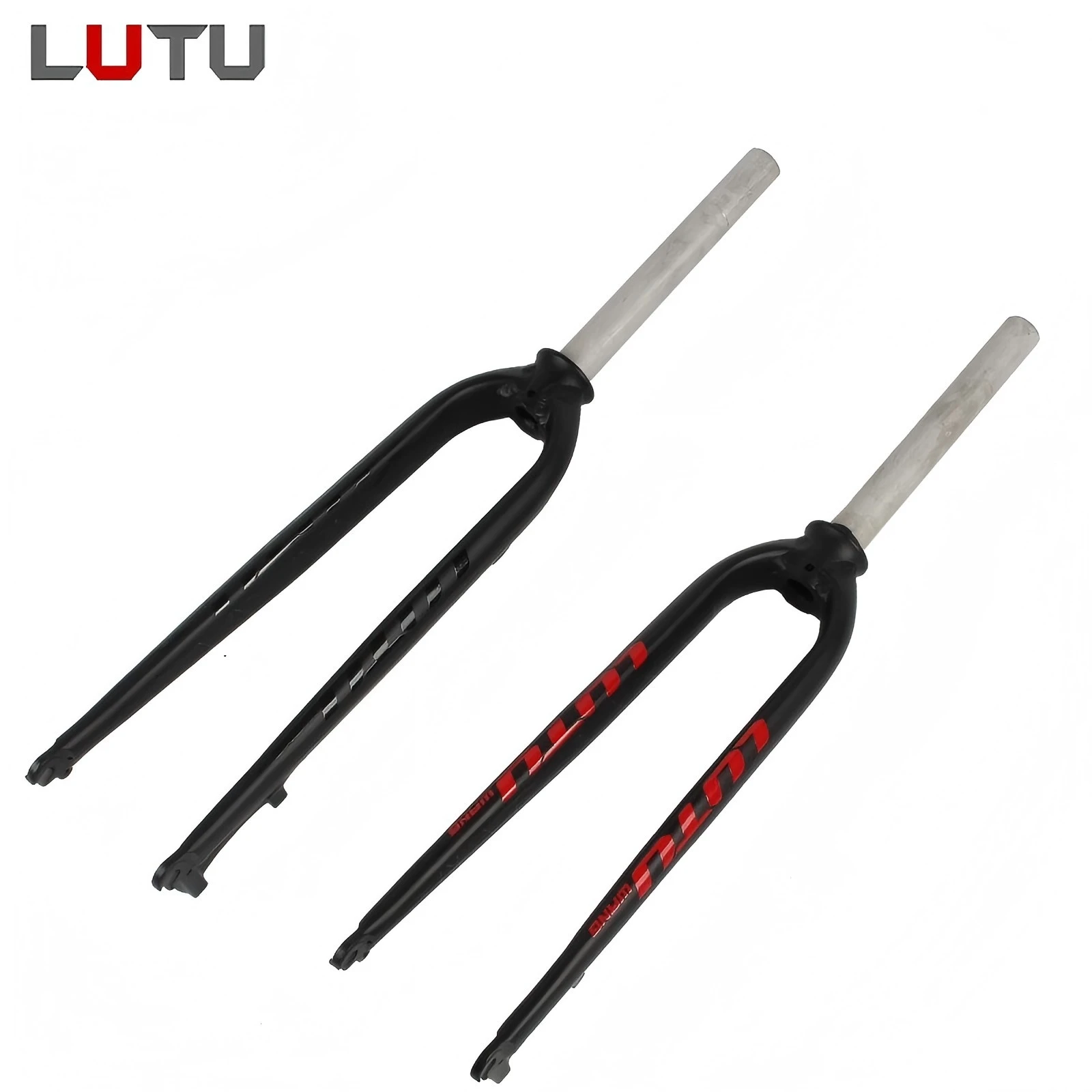 LUTU 6061 Aluminum Lightweight MTB Rigid Fork, ~820g, 26/27.5/29
