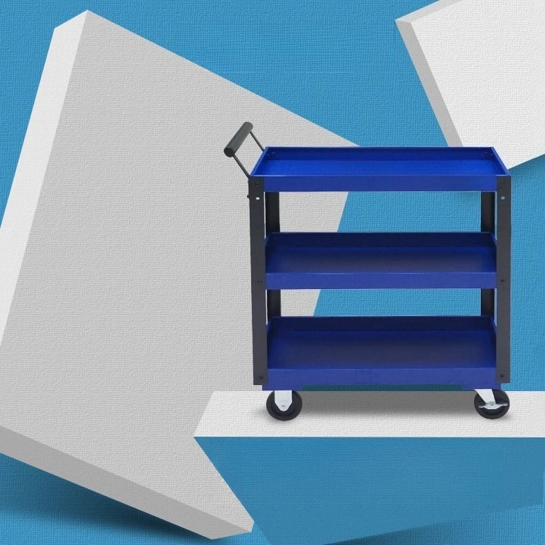 

Stainless steel three-layer tool cart simple BLP3TPRB