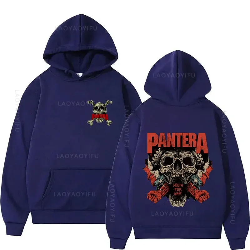 Pantera Heavy Metal Band Theme Hoodies Men New & Sweatshirts Pullovers Hoodie Hoody Y2k Essentials Hooded Sweatshirt Graphic