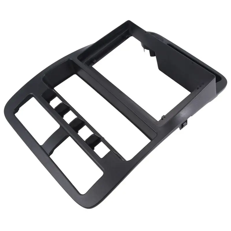 AU33-9 Inch Car Fascia Radio Panel For Nissan Navara D21 1992-1998 RHD Dash Kit Install Facia Console Bezel Adapter Replacement