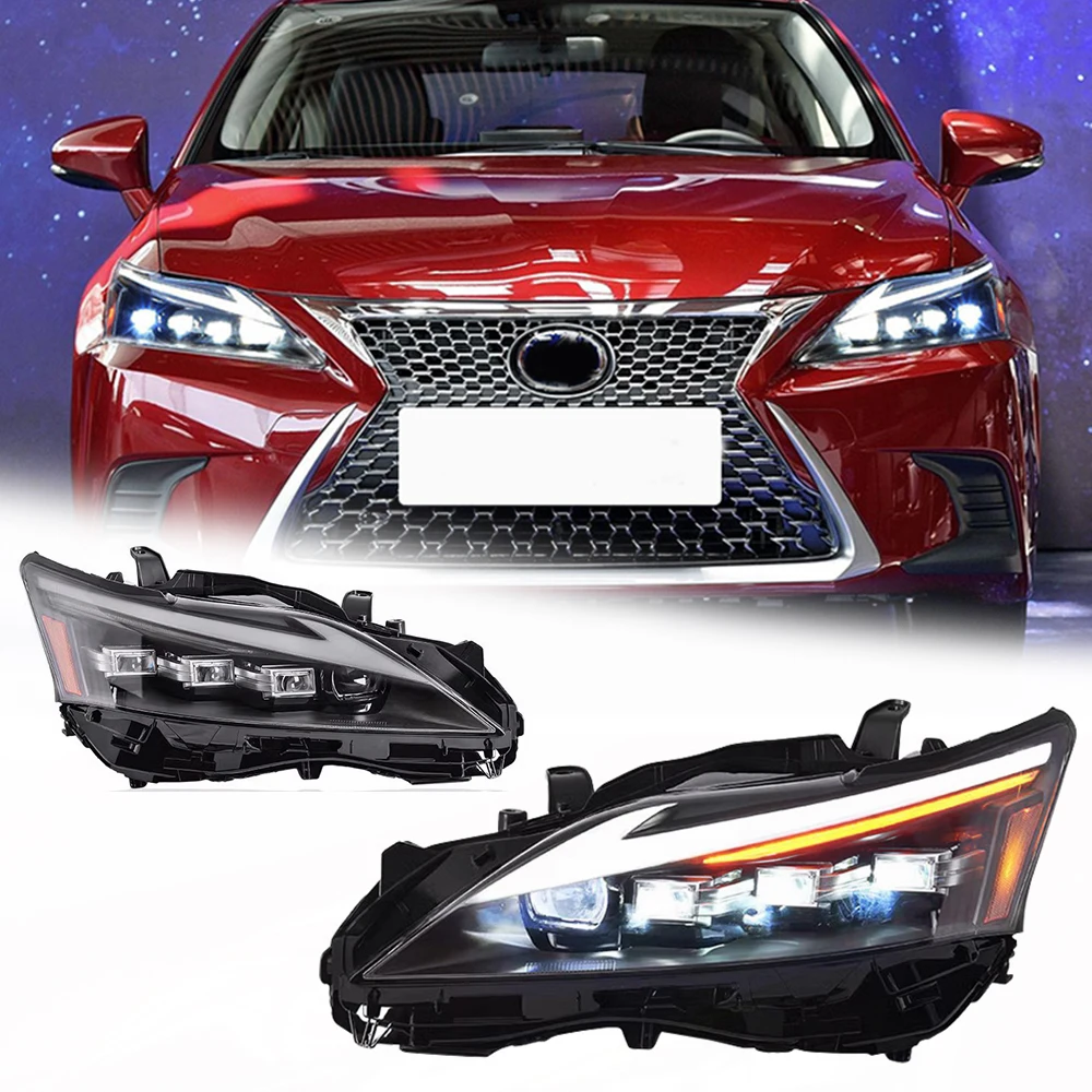 

LED HeadLights For LEXUS CT200 13-17 LHD RHD Style Full Led DRL Car Head Lamp Assembly Signal Accessories Modified Lamp