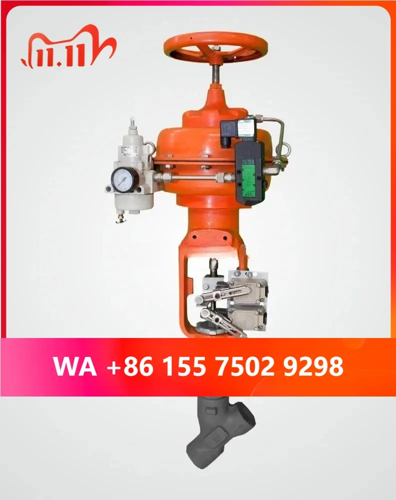 Plant ale Mutli-stage in High Pressure Pnmatic Y-Pattern Control Drain ale