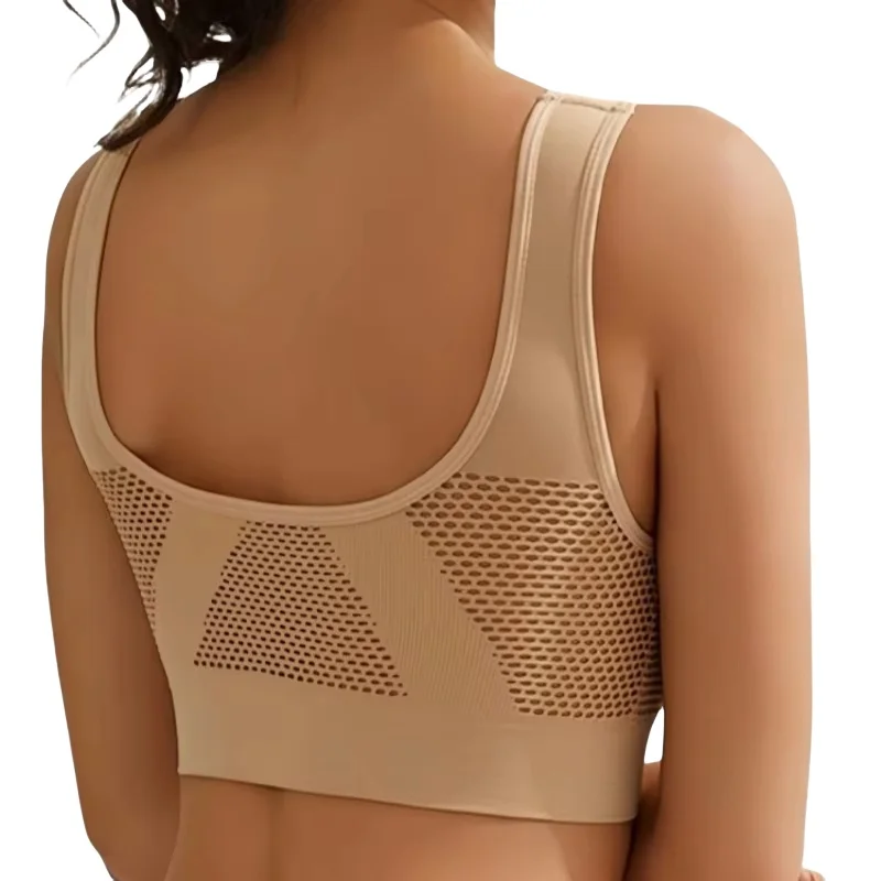 S-5XL Seamless Bras For Women Hollow Underwaer Wireless No Pads Crop Tops Female Sexy Lingerie Soft Sports Camisole