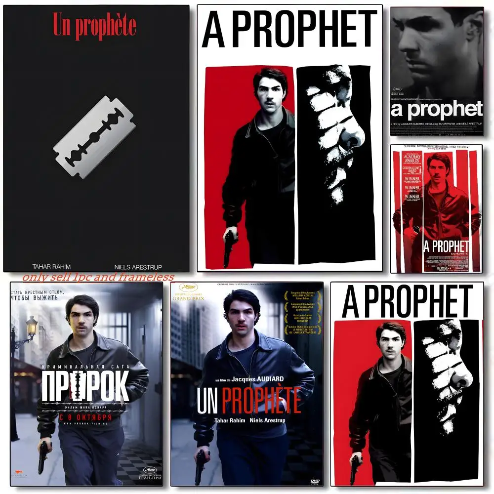 Classic Crime film A-A Prophet Poster Wall art poster paintings are suitable for clubs living rooms bedroom