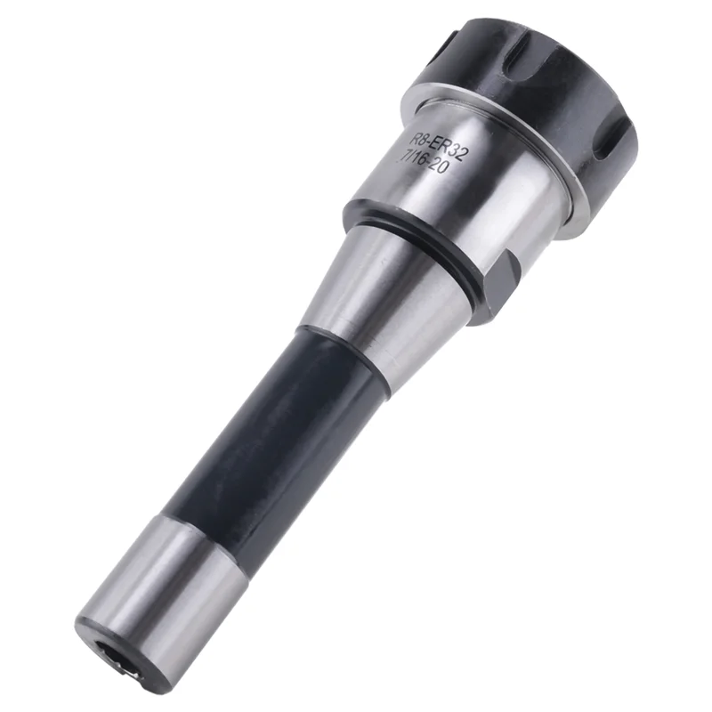 

A21Q -1PC 6.3 Inch R8-ER32 7/16 Collet Chuck Holder CNC Milling Lathe R8 Spindle Tool