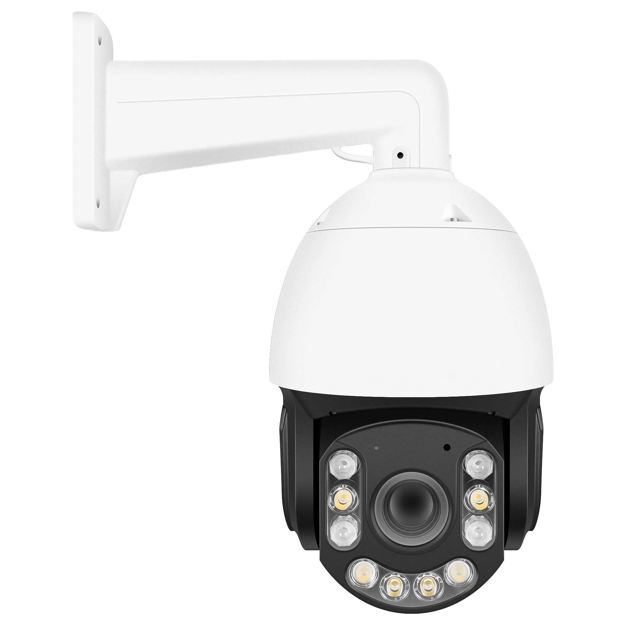 2026 H.265 4K Dual Light PTZ Outdoor Camera, 33X Optical Zoom, 2-Way Audio, Built-in MicroSD Card,auto Tracking 8MP POE PTZ Came