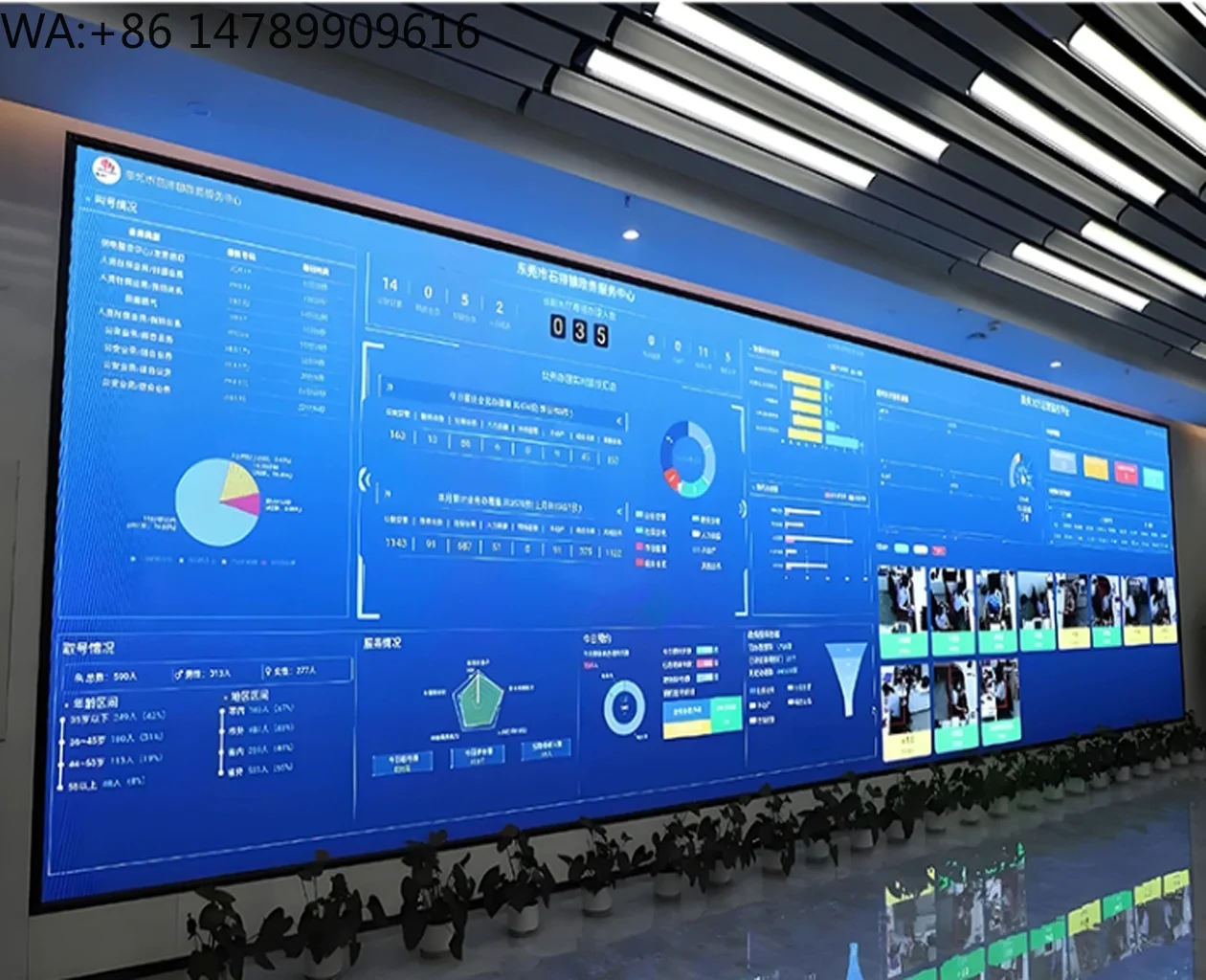 Display LED Personalizzati con Protezione Impermeabile P1.53, Schermo a Colori per Interni con Animazioni per Negozi e Centri Commerciali