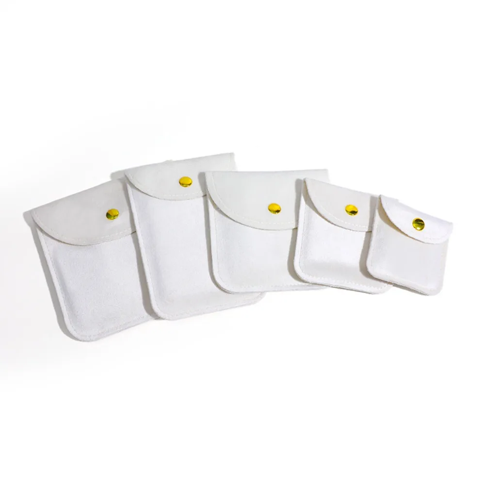 

5Pcs Velvet Jewelry Packing Bag Bracelet Earrings Large Capacity Jewelry Storage Case Rings Necklace Organizer Jewelry Holder