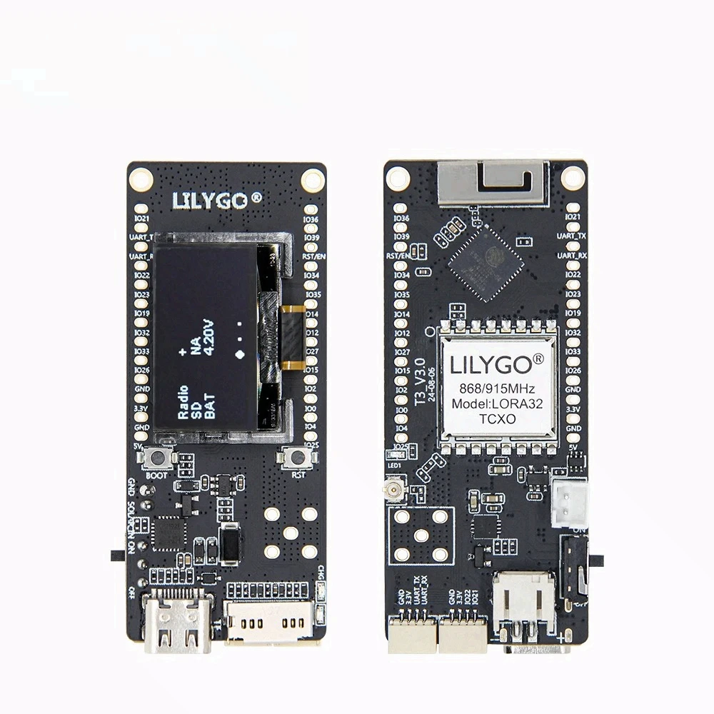 096-oled-t3-v30-development-board-tcxo-sx1276-lora-wifi-bluetooth-wireless-iot-module