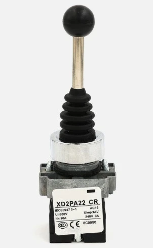 

Абсолютно новый оригинальный малогабаритный главный выключатель XD2PA12CR, 2 положения, с фиксацией, 2НО, быстрая доставка