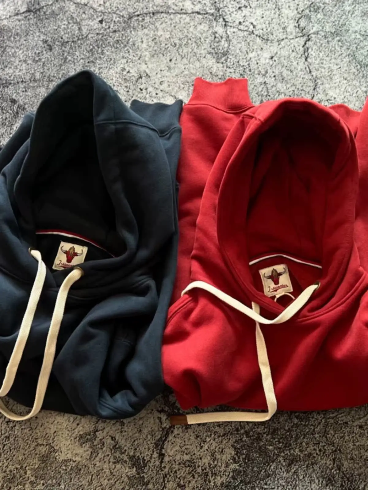 Vintage Amekaji Heavyweight 600gsm Velvet Warm Autumn Winter Solid Color Washed Retro Hoodie Loose Fleece Sweatshirts Pullovers