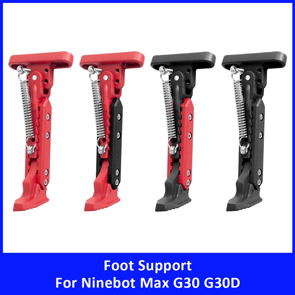 

Foot Support for Ninebot Max G30 G30D Zero 10X Kaabo Mantis 10 Vsett 9 Scooter Accessories Adjustable Parking Kickstand Bracket
