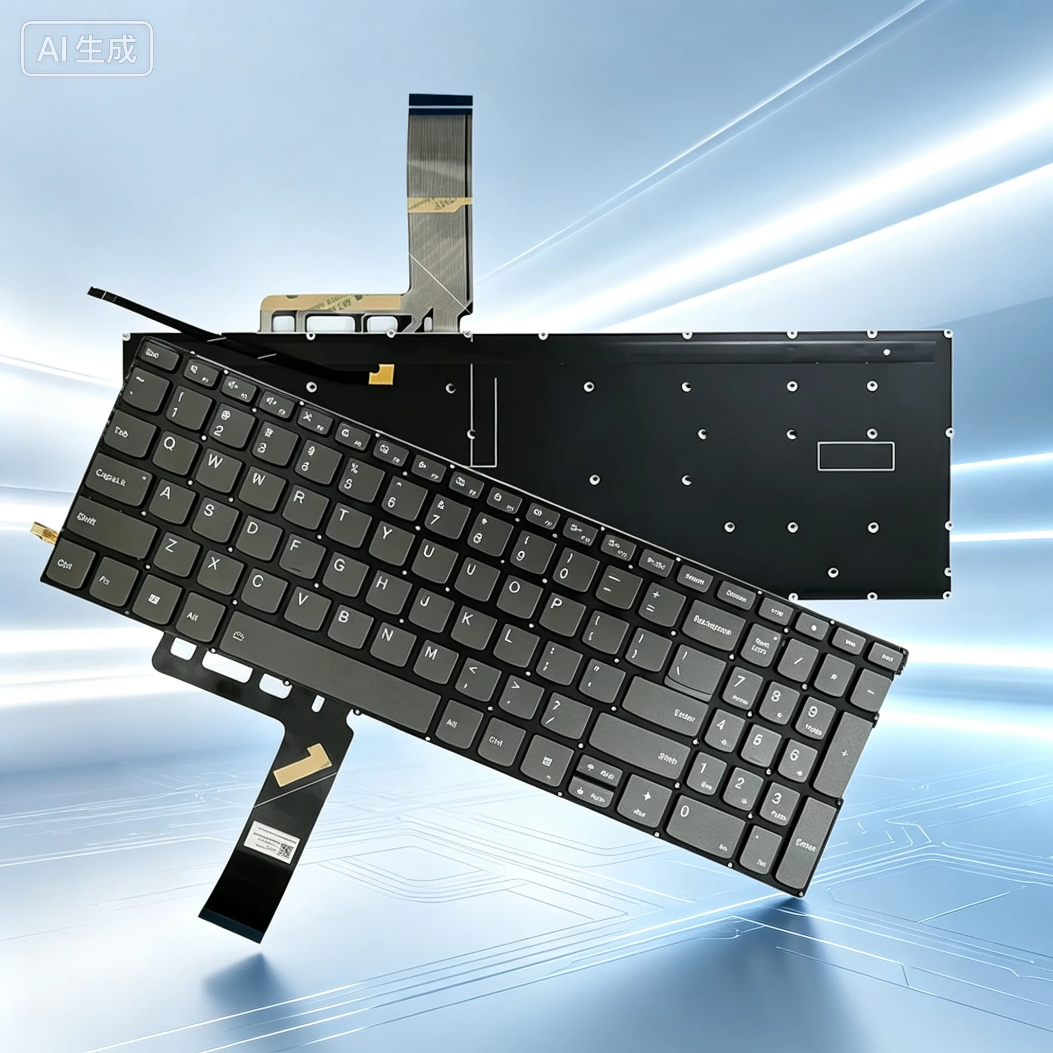 US Backlit Keyboard For Lenovo IdeaPad Yoga C740‑15IML C740‑15 S740‑15IRH