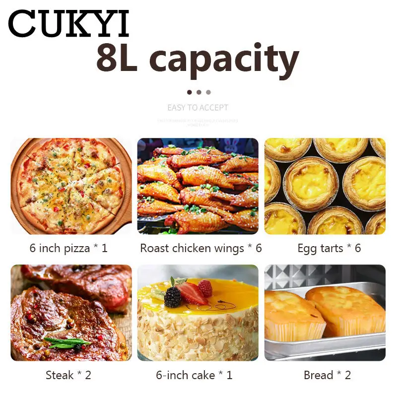 CUKYI Electric 3 in 1 Household Breakfast machine mini bread toaster baking oven omelette fry pan hot pot boiler food steamer EU images - 6