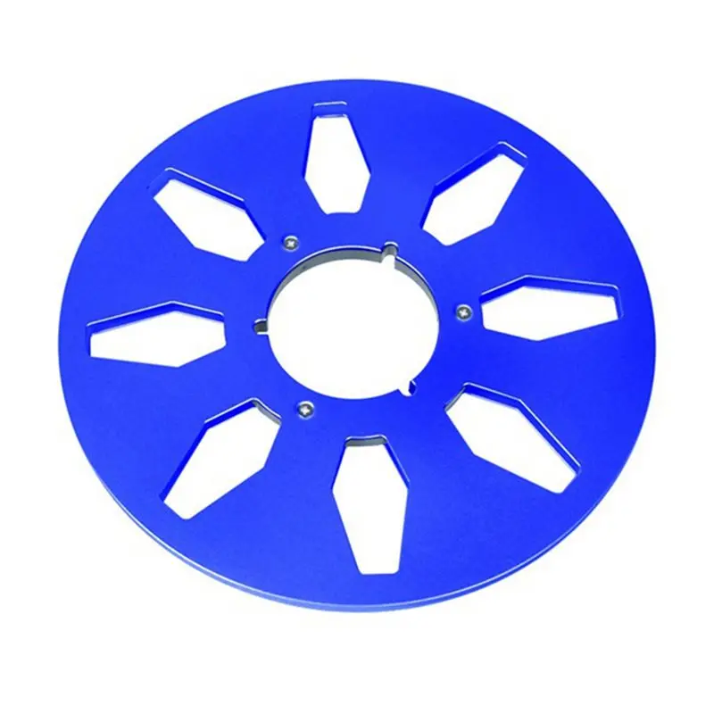 ABZZ-Aluminum Alloy 1/4 10.5 Inch Empty Tape Reel For Tape Recorder Accessories Empty Disc Openers Parts For Nab Machines C