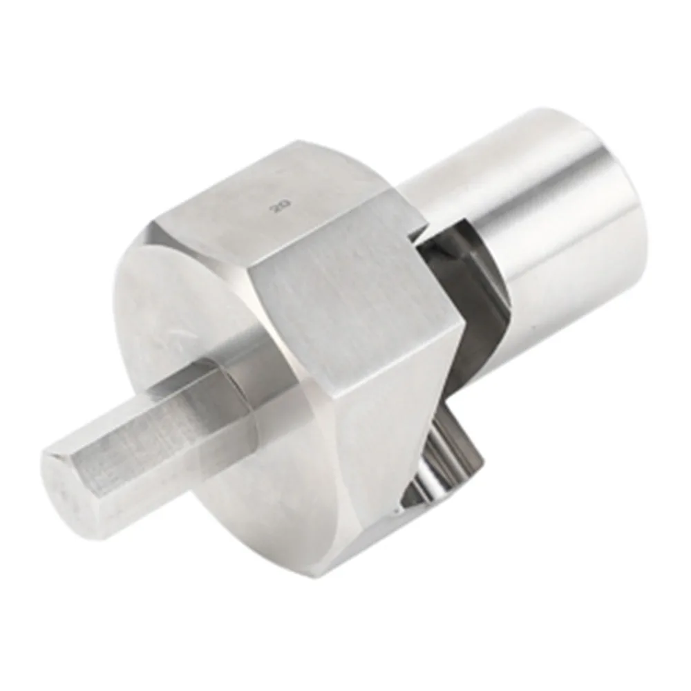 

3/4 inch ​Bench Dog Hole Chamfer Reamer Tool 19mm / 20mm Polished Finish Workbench Dog Hole Shaping Trimmer 9mm Hex Shank