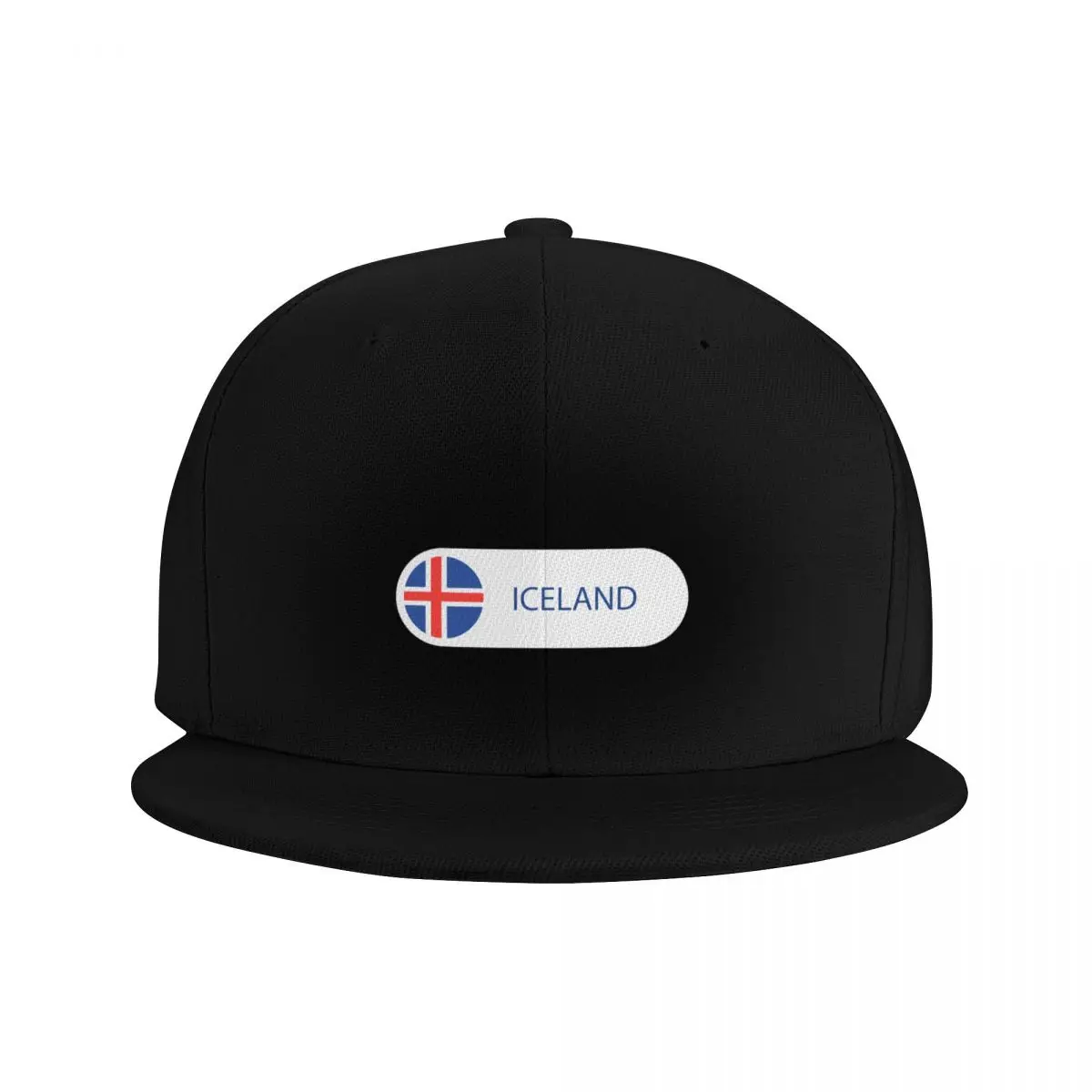 Iceland Flag Baseball Cap Sunscreen Snap Back Hat Fishing cap birthday Women Caps Men's