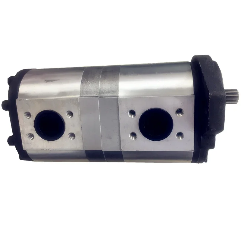 Hydraulic Double Gear Pump Forklift Spare Parts Hydraulic Gear Pumps For Construction And Agriculture