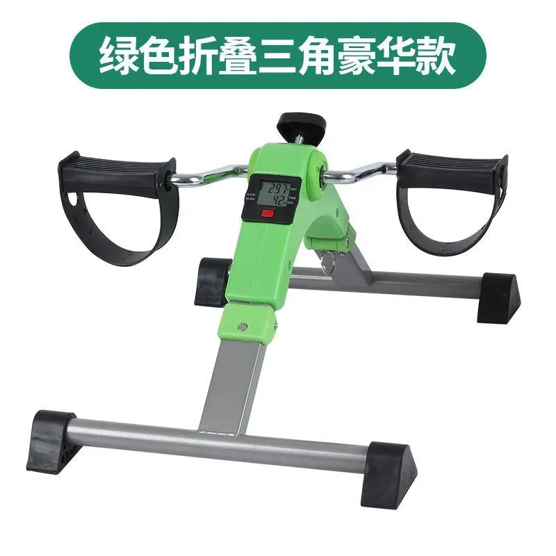 Mini Exercise Bike Foldable Bicycle Elderly Indoor Household Leg Trainer Leg Machine Exercise Equipment Rehabilitation Training