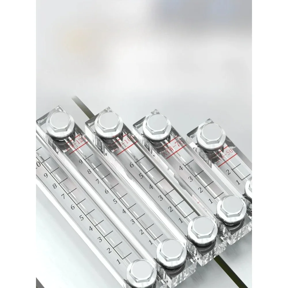 1PC XYW Ruler Acrylic Hydraulic Oil Tank Level Gauge Oil Level Gauge Water Level Gauge 50 80 125 150 200 300 High-Precision