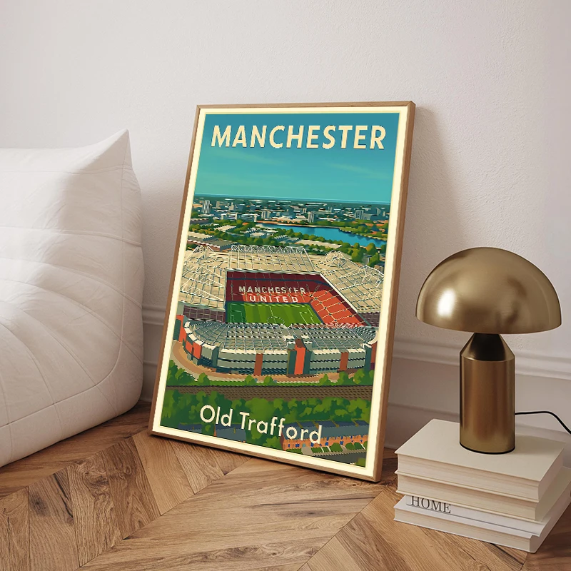 Retro Beroemd Voetbalveld Stad - Home Barcelona recensie en prijs