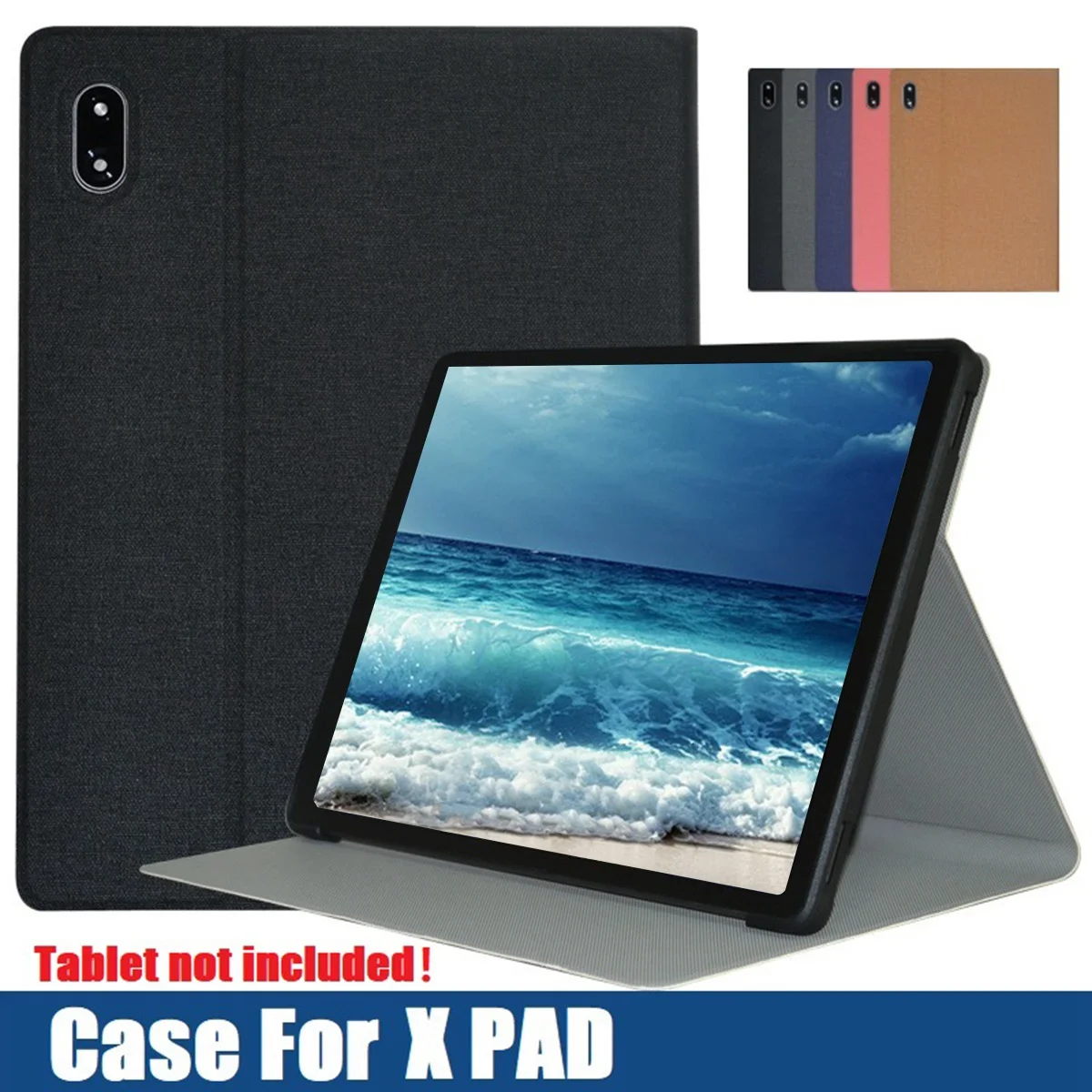 Tablet Case for X PAD 11 Inch Tablet X PAD Flip Protective Case Tablet Stand(Black)