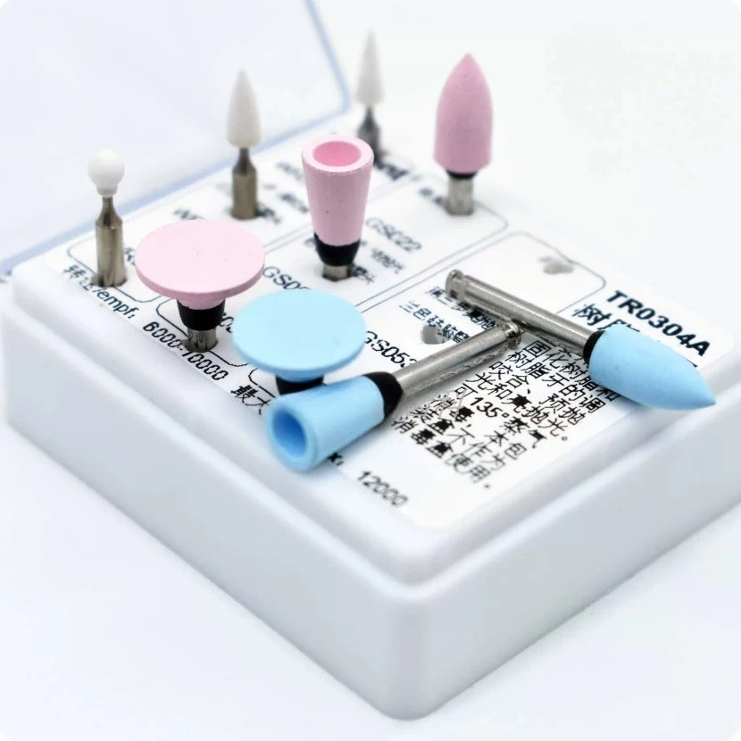 9pcs/set Lab Polishers Finishing Burs for Polishing Composite and Acrylic Teeth. Best Tool s