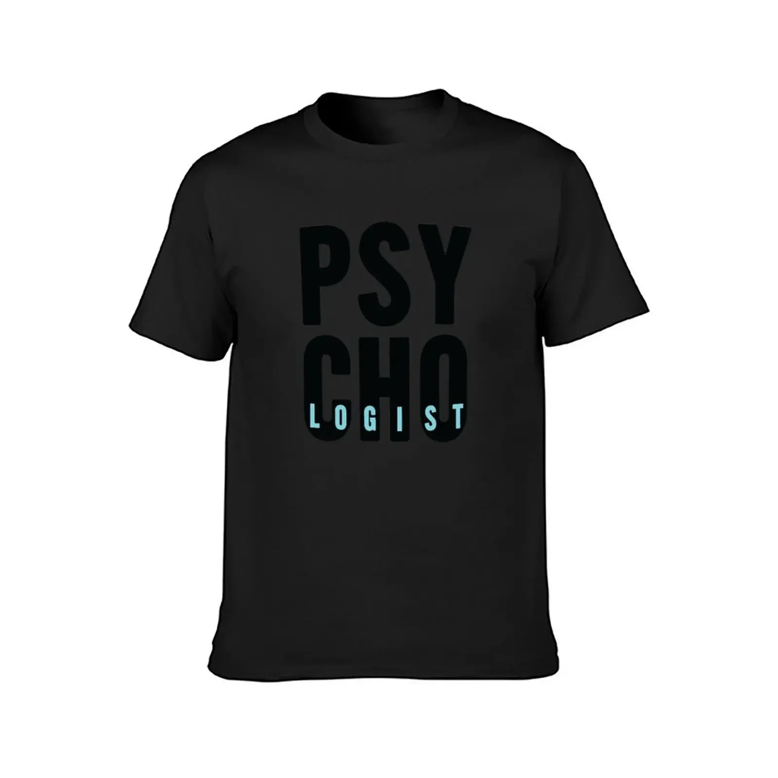 PSYCHOlogist T-Shirt anime t shirts customs design your own vintage t shirts man clothes shirts graphic tee men