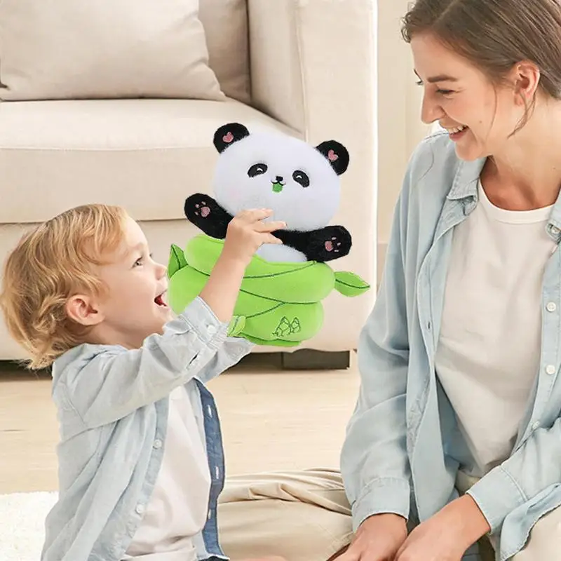 Panda brinquedo de pelúcia para adultos e crianças, animal recheado abraçável, boneca macia, travesseiro, quarto, sala de estudo, sala de estar, abraçável