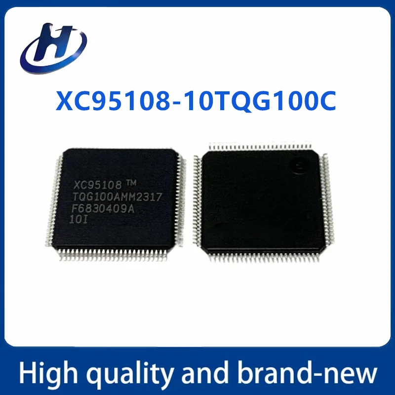 10Pcs/Lot Brand New Original XC95108-10TQG100C XC95108-10TQG100 XC95108-10TQ100C XC95108 TQFP100 Integrated circuit