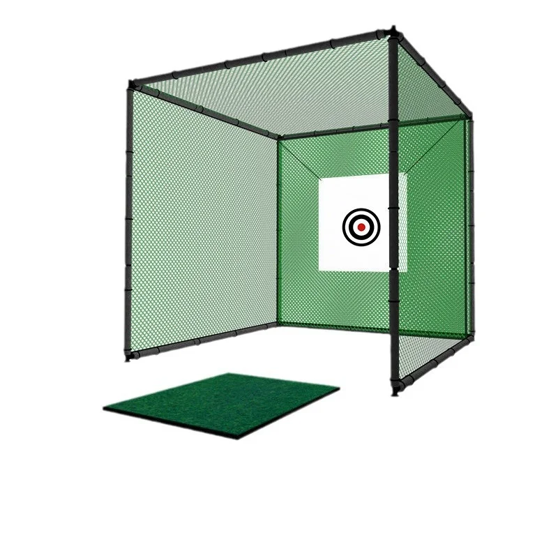 

Golf percussion cage, indoor and outdoor practice net Golf percussion net Swing training supplies Driving range equipment
