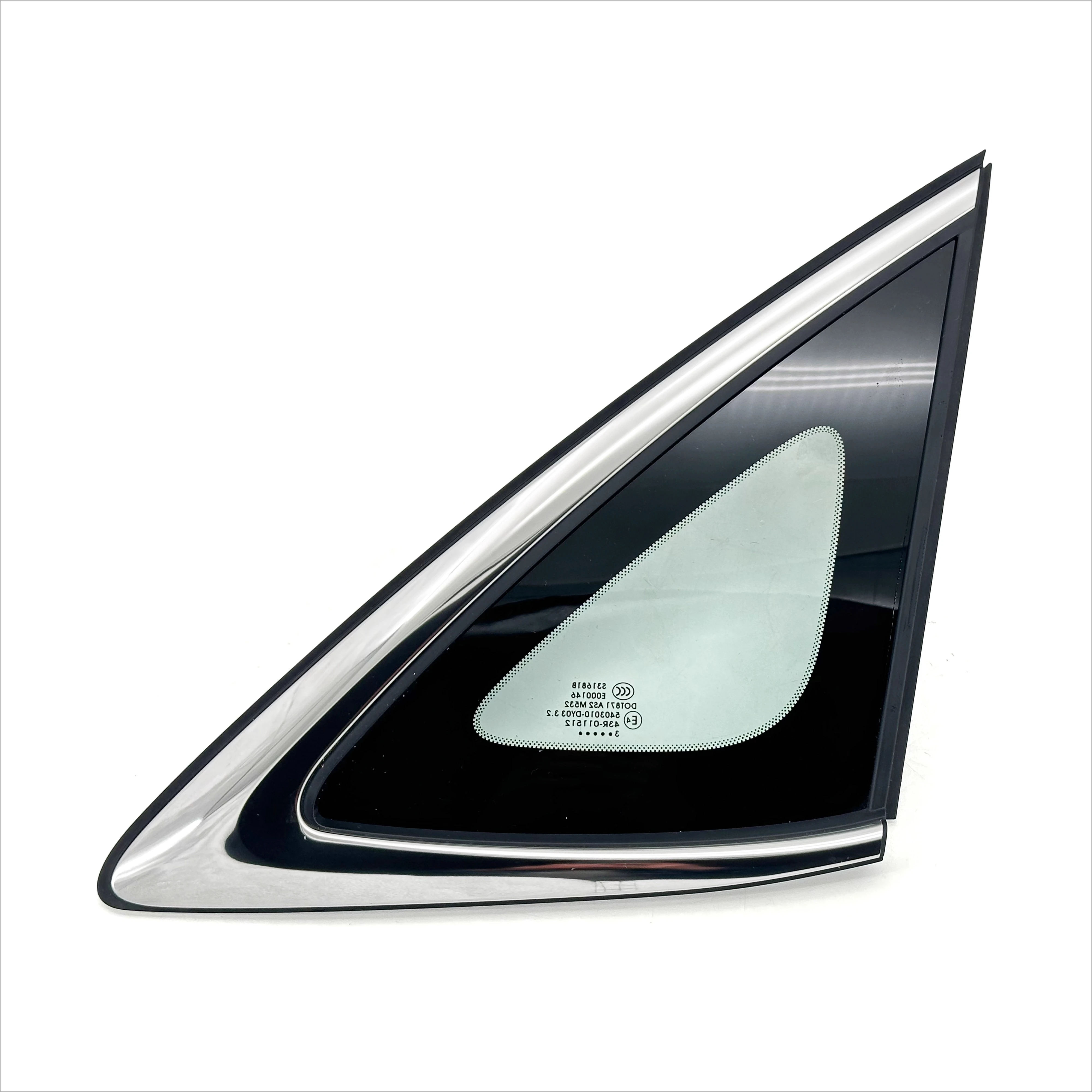 

5403010-DY03 Front Left Right Triangular Rear Side Window Side Glass Bright Strip Genuine 1pc for Changan NEVO A05 EADO2024