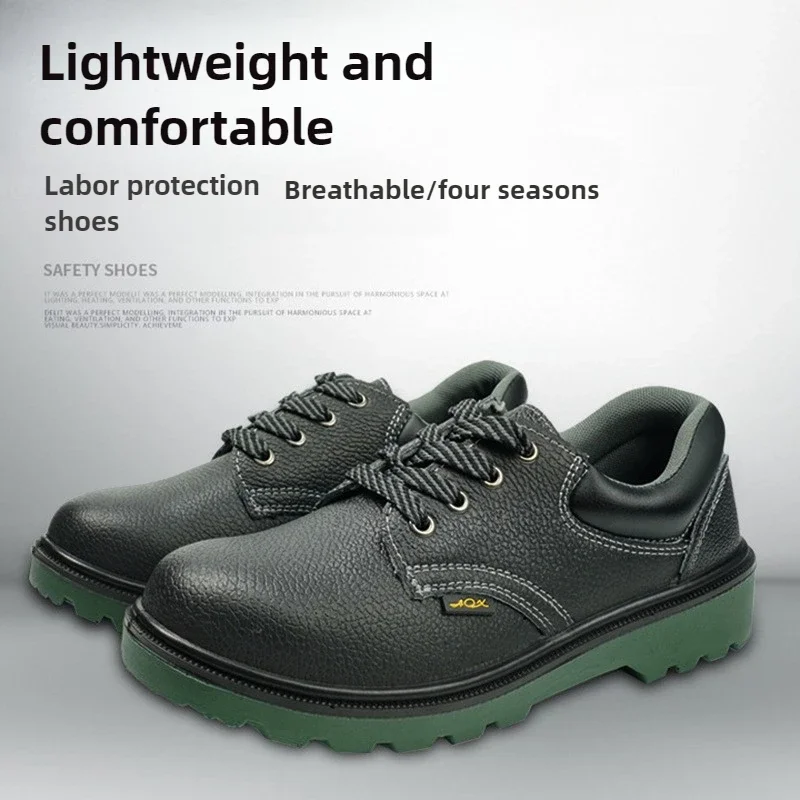 

DurableLabor Insurance Shoes Solid Bottom Breathable Anti-smashing Anti-piercing Safety Protective Work Shoes