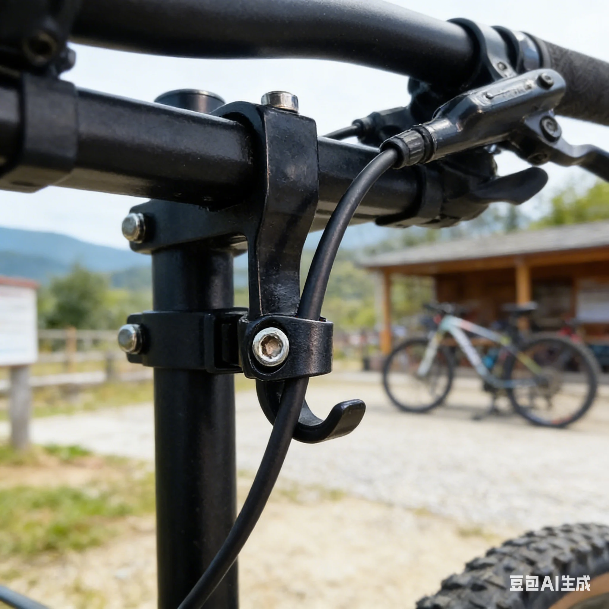 Крепление-для-тормозного-троса-на-переднюю-вилку-велосипеда-фиксатор-тормозного-троса-направляющая-для-троса-переключения-передач-зажим-для-тормозного-троса-аксессуары-для-горного-велосипеда