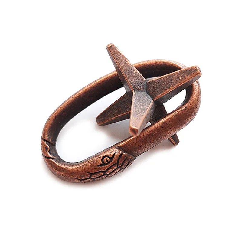 ثعبان الهروب لغز معدني دعابة الدماغ ألعاب متململة للقلق ألعاب الذكاء الاطفال الكبار لغز Juegos De Ingenio Y Logica