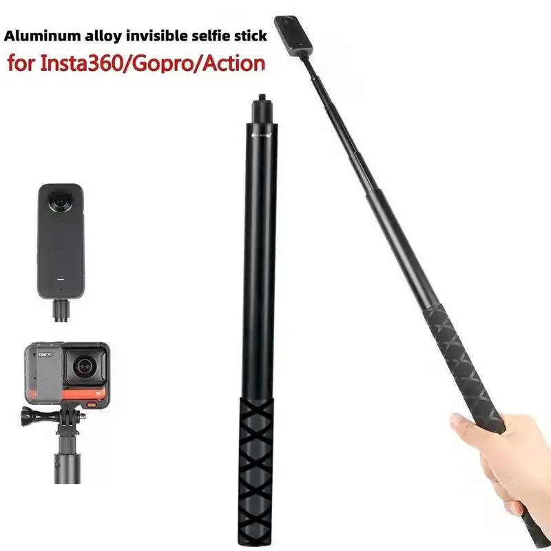 Unsichtbarer Selfie-Stick für Insta360 X4 X3 Selfie-Stick Bullet Time Bundle-Griff für Insta360 X3 Panoramakamera-Zubehör DJI