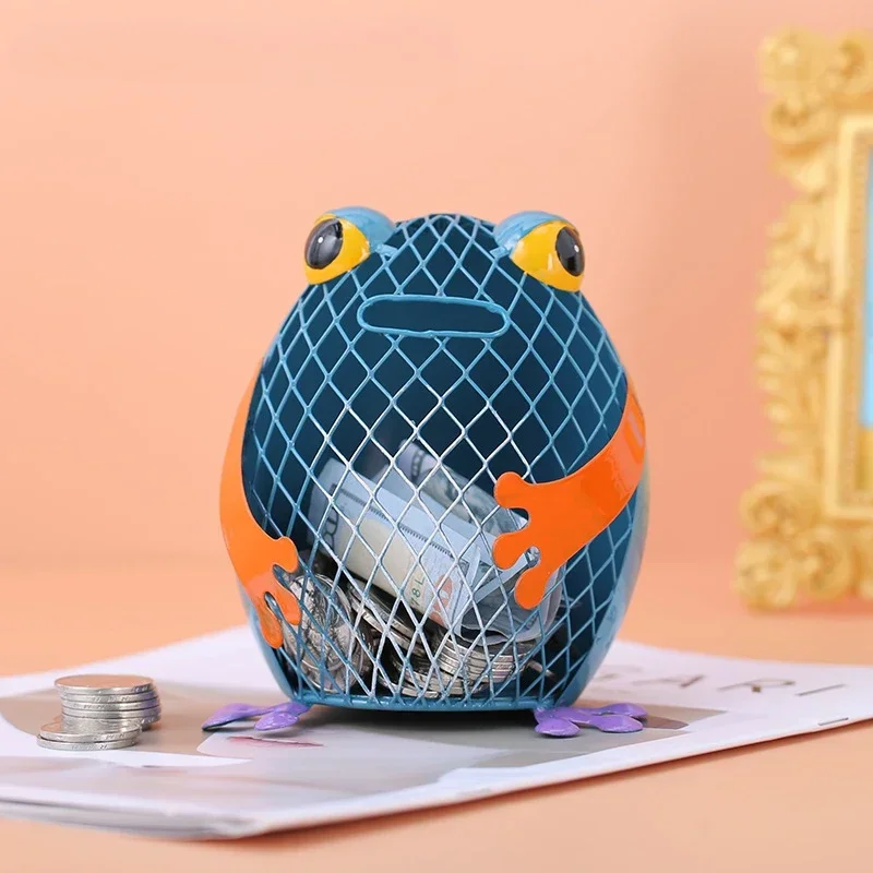 Creative Storage Money Box Frog Children's Gift Desirable Home Livingroom Bedroom Children's Room Decoration Ornaments Christmas