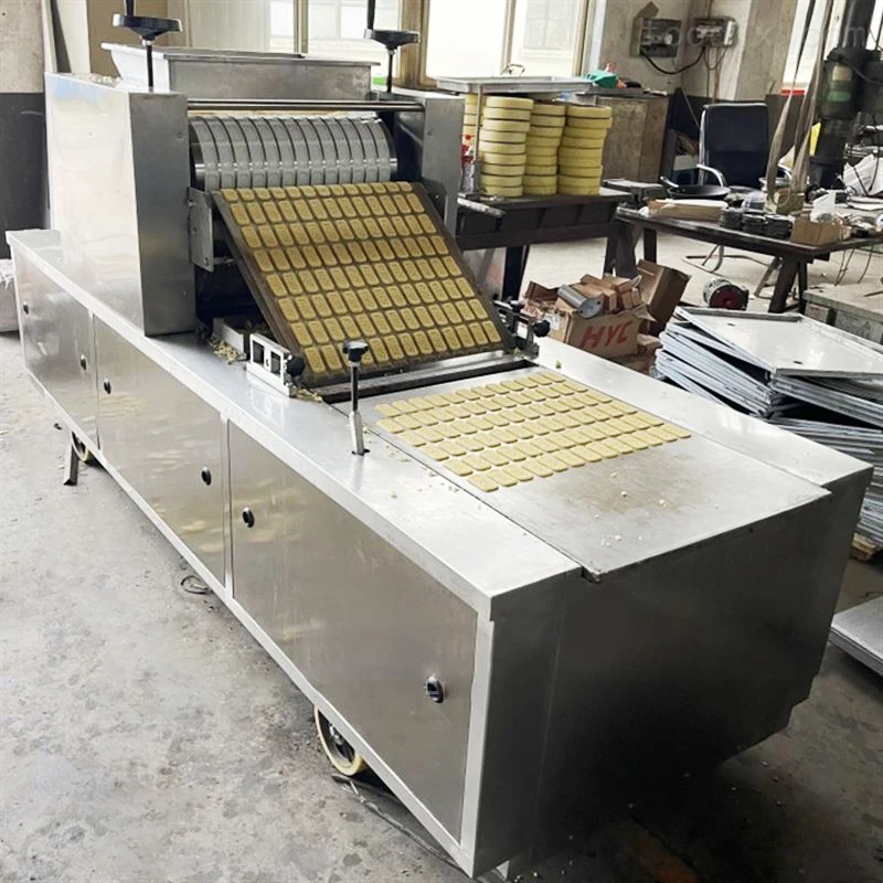 Automatic Butter Biscuit and Biscuit Maker Small Rotary Shaft Sandwich Printer Molded Storage Line