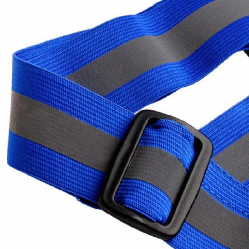 1pc Unisex Night Running Suspender Reflective Mens Suspenders Colorful Adjustable Luminous Wide Braces Youth Sport Belt