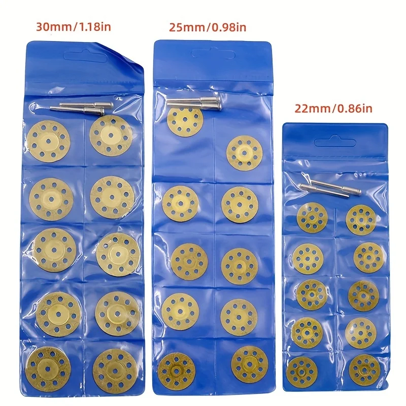 

10 шт. алмазные отрезные диски, пилы, набор отрезных дисков для вращающегося инструмента Dremel