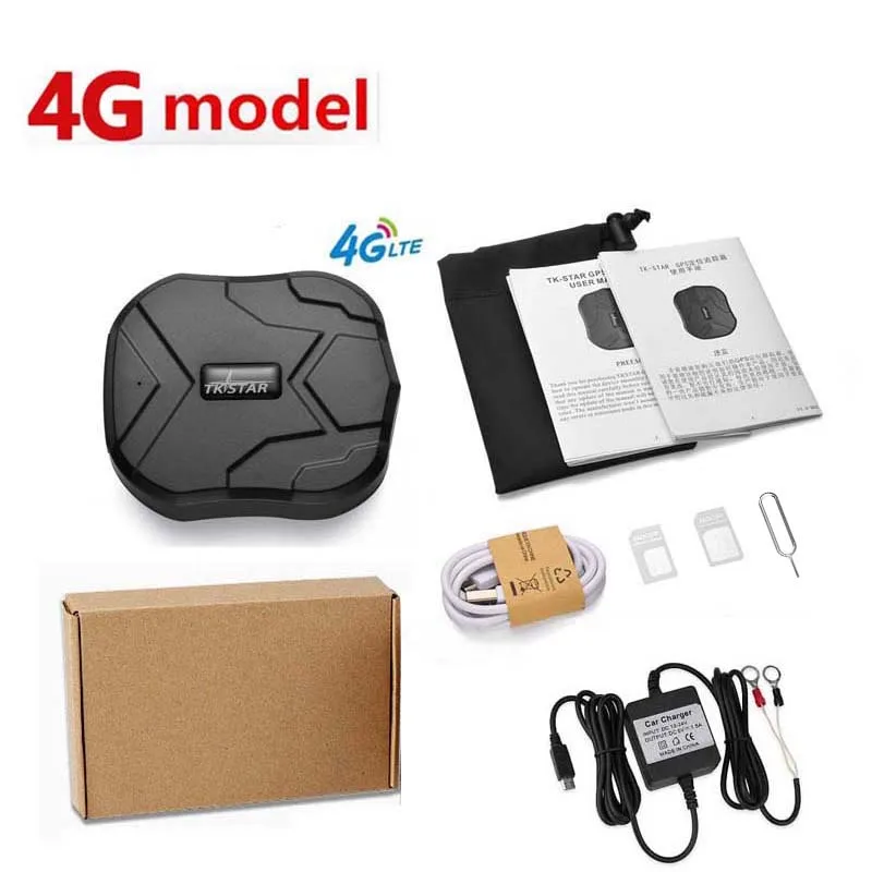 TKSTAR TK905 2G 4G Car GPS Tracker 5000mAh Long Standby Dual